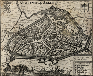 61-0003 Alostvm vulgo Aalst, [1672-1685]