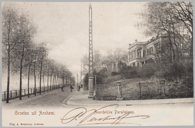 1671 Groeten uit Arnhem. Noordelijke Parallelweg., ca. 1895