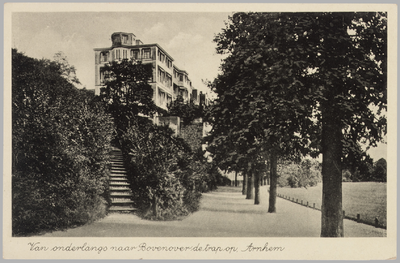 1812 Van onderlangs naar Bovenover de trap op Arnhem, ca. 1930