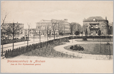 1898 Diaconessenhuis te Arnhem (van de Pels Rijckenstraat gezien), ca. 1905