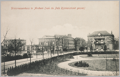 1899 Diaconessenhuis te Arnhem (van de Pels Rijckenstraat gezien), ca. 1905