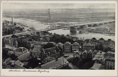 2155 Arnhem Panorama Rijnbrug, 1939-07-31