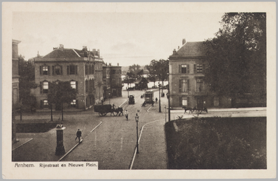2375 Arnhem Rijnstraat en Nieuwe Plein, 1913