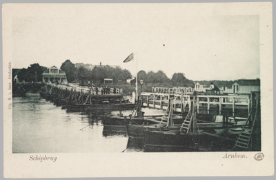 2613 Schipbrug Arnhem, ca. 1905