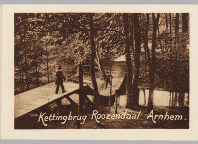 2644-0006 Kettingbrug Roozendaal Arnhem, ca. 1925