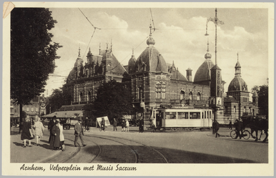4348 Arnhem, Velperplein met Musis Sacrum, ca. 1935