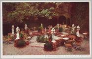 4455 Het nieuwste van arnhem is de tuin van Cafe Pax , Velperplein 15, ca. 1935