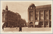 4461 Arnhem, Roggestraat met gebouw Arnhem ., ca. 1920