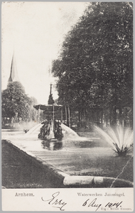 672 Arnhem, Waterwerken Janssingel, 1904-08-06