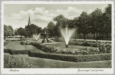 678 Arnhem Janssingel met fontein, 1936-07-22