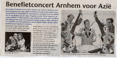 3783 Arnhem voor Azie Festival, 16-01-2005