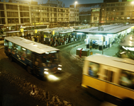 14935 Stationsplein vanaf 1945, 11-01-1985