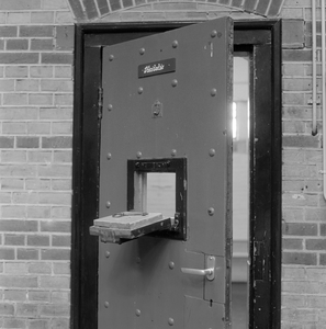18209 Wilhelminastraat. Koepelgevangenis P.I. De Berg , 03-04-1986