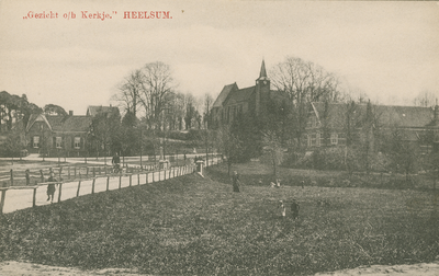 1029 Gezicht o/h Kerkje, Heelsum, 1900-1910