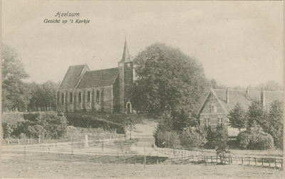 1030 Heelsum Gezicht op 't Kerkje, 1910-1920