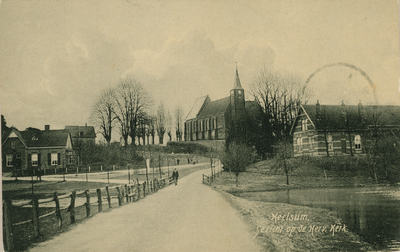 1032 Heelsum Gezicht op de Herv. Kerk, 1920-1930