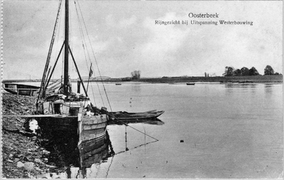 3255 Oosterbeek Rijngezicht bij Uitspanning Westerbouwing, 1910-1915