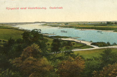 3951 Rijngezicht vanaf Westerbouwing. Oosterbeek, 28-10-1930