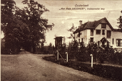 422 Oosterbeek, 'Het Huis Jacoher, Italiaansche weg, 1910-1920