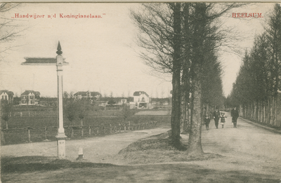 986 Handwijzer n/d Koninginnelaan Heelsum, 1910-1920