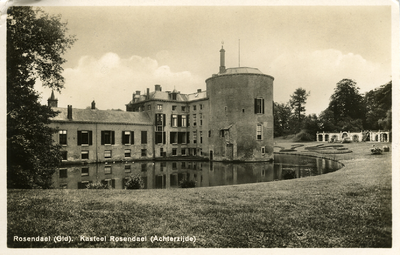 1034 Rosendael (Gld.), Kasteel Rosendael (Achterzijde), 1936-04-15