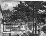 1230 De brug van Rozendaal van Vooren op zijde aan 't Inkomen ca. 1700 , ca. 1700