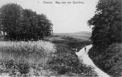 1448 Ellecom, Weg naar den Zijpenberg, 1910-1940