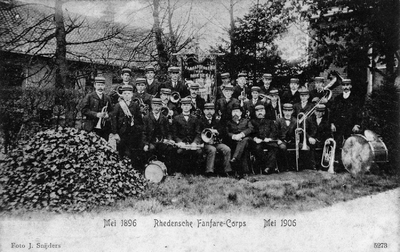 1497 Mei 1896 Rhedensche Fanfare-Corps Mei 1906, 1906-05-18