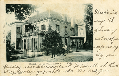 423 Velp, Gezicht op de Villa Amalia, 1901-07-17