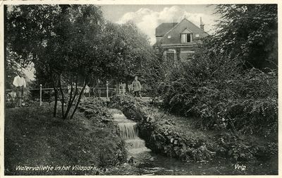 751 Velp, Watervalletje in het Villapark, 1918-09-06