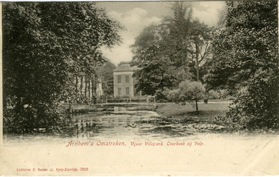 769 Arnhem's Omstreken, Vijver Villapark, Overbeek bij Velp, 1906-07-14