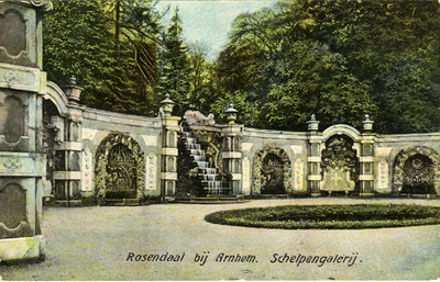 1212 Rosendaal bij Arnhem, Schelpengalerij, 1920-1930