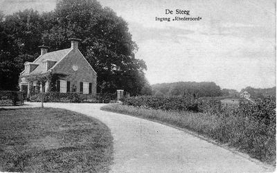 1812 De Steeg, Ingang Rhederoord , 1921-07-23