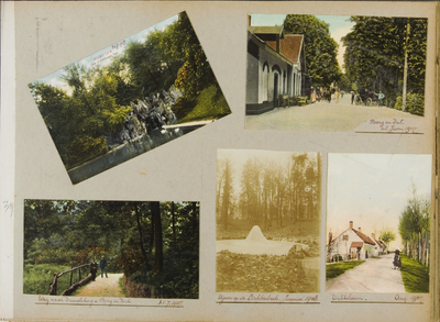142-0039 Album met diverse foto's en ansichtkaarten van Nederland, 1907-1908