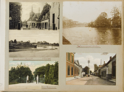 142-0071 Album met diverse foto's en ansichtkaarten van Nederland, 1907-1908