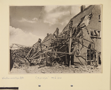 87-0006 Verwoesting Arnhem , 1945
