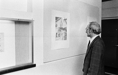 9682-0003 De Coehoorn. Expositie Anton Pieck, 31-01-1981