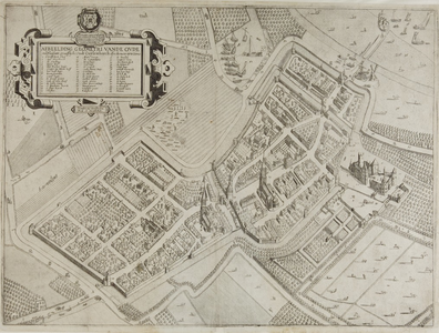 115 Afbeelding geometrie vande oude end' playsante Graefflijcke Stadt Cuylenborch [...], 1714-1720
