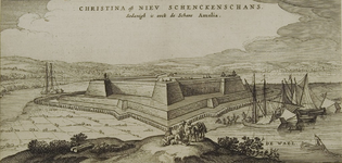 1242 Christina oft Niev Schenckenschans. Sodanigh is oock de Schans Amelia, 1649