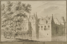 1613 Het huis Tautenburg van voren 1730, 1735