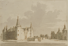 1627 Kasteel te Helmond - (Noord Brabant), 1711-1759