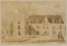 1644 Het huis Twikloo bij Delden. Van voren 1729, 1842-1897