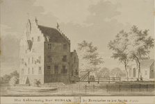 1645 Het Riddermatig Huys Oudaan bij Breukelen in het Stight, 1751