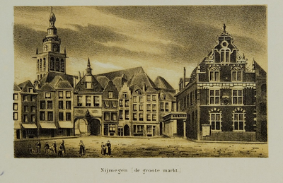 1810 Nijmegen : de groote markt , 1876