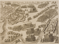 2682 De Betuwe met Arnhem en Nijmegen en troepen van Prins Maurits en Parma, 1615