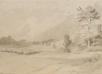 2739 Heuvellandschap met bomen, 1826-1844