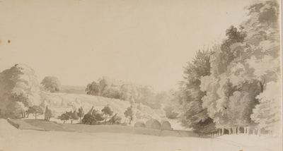 2774 Heuvellandschap met boerenhoeven, 1826-1844