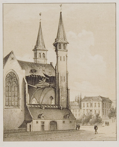 2864 Arnhem - Walburgkerk - 1854, 1856