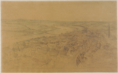 3921 Arnhem gezien van de Eusebiustoren 1914, 1914