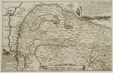 629 Kaart van de veldtocht van prins Maurits in het land van Luik, en de terugkeer door Brabant in 1602, 1602-1650